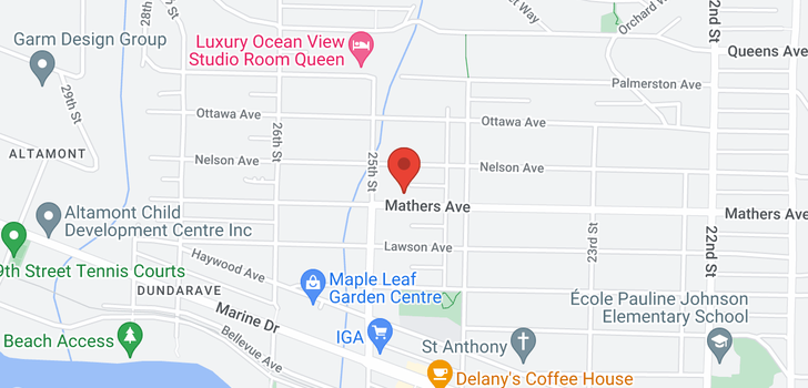 map of 2465 MATHERS AVENUE